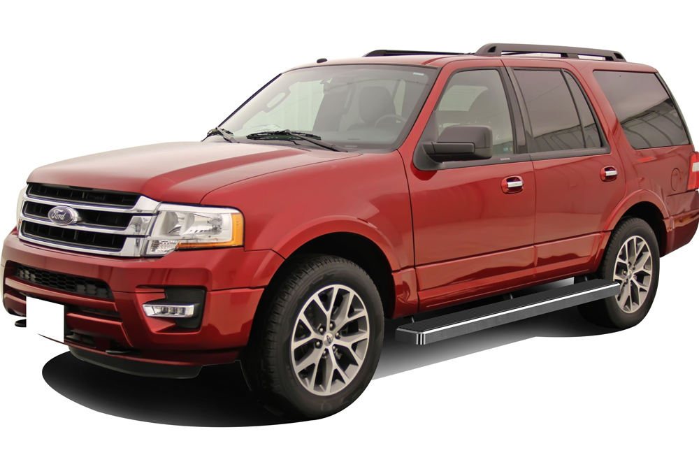 2003-2017 Ford Expedition Excl. EL Model Not Fit Funkmaster Flex Edition Both Sides iStep 5 Inch Stainless Steel