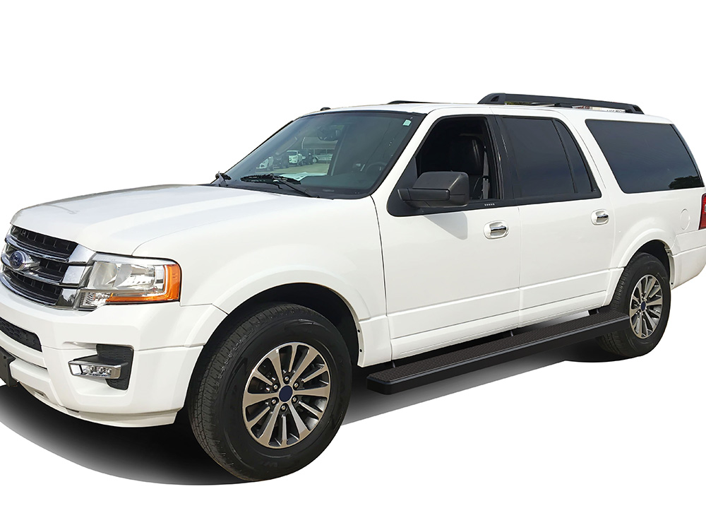 2003-2017 Ford Expedition Excl. EL Model Not Fit Funkmaster Flex Edition Both Sides iStep 5 Inch Stainless Steel