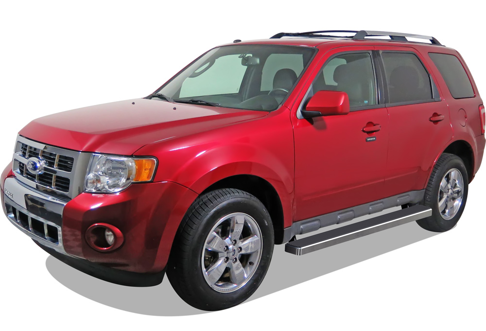 2008-2012 Ford Escape 2008-2011 Mazda Tribute 2008-2010 Mercury Mariner (Drilling is required on the plastic cover) Both Sides iStep 5 Inch Stainless Steel