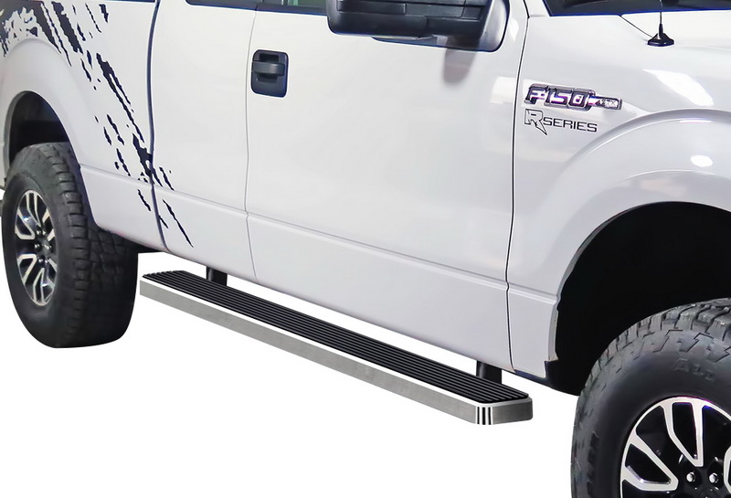 2009-2014 Ford F-150 SuperCab Both Sides iStep 5 Inch Stainless Steel