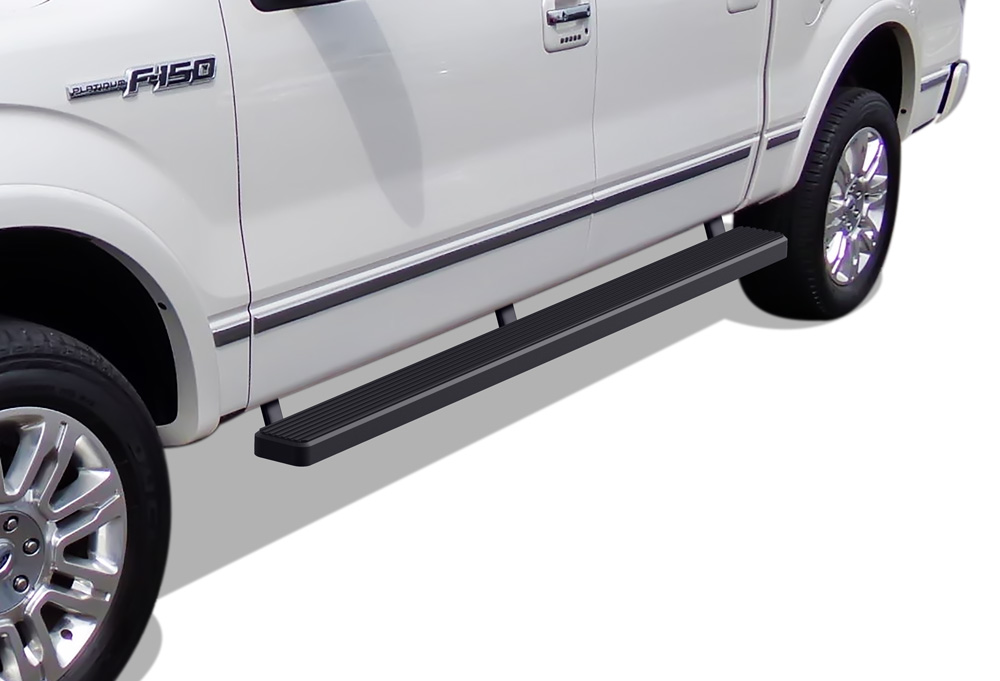 2009-2014 Ford F-150 SuperCrew Cab Both Sides iStep 5 Inch Stainless Steel