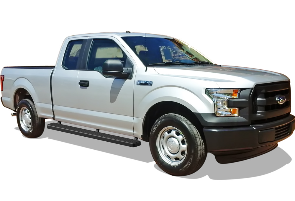 2015-2026 Ford F-150 Super Cab 2017-2026 Ford F-250/F-350/F-450/F-550 Super Duty Super Cab Both Sides iStep 5 Inch Stainless Steel