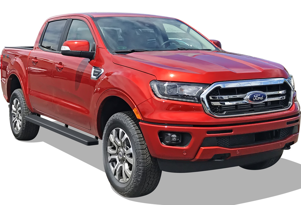 2019-2026 Ford Ranger Super Crew Cab 4-Door Both Sides iStep 5 Inch Stainless Steel
