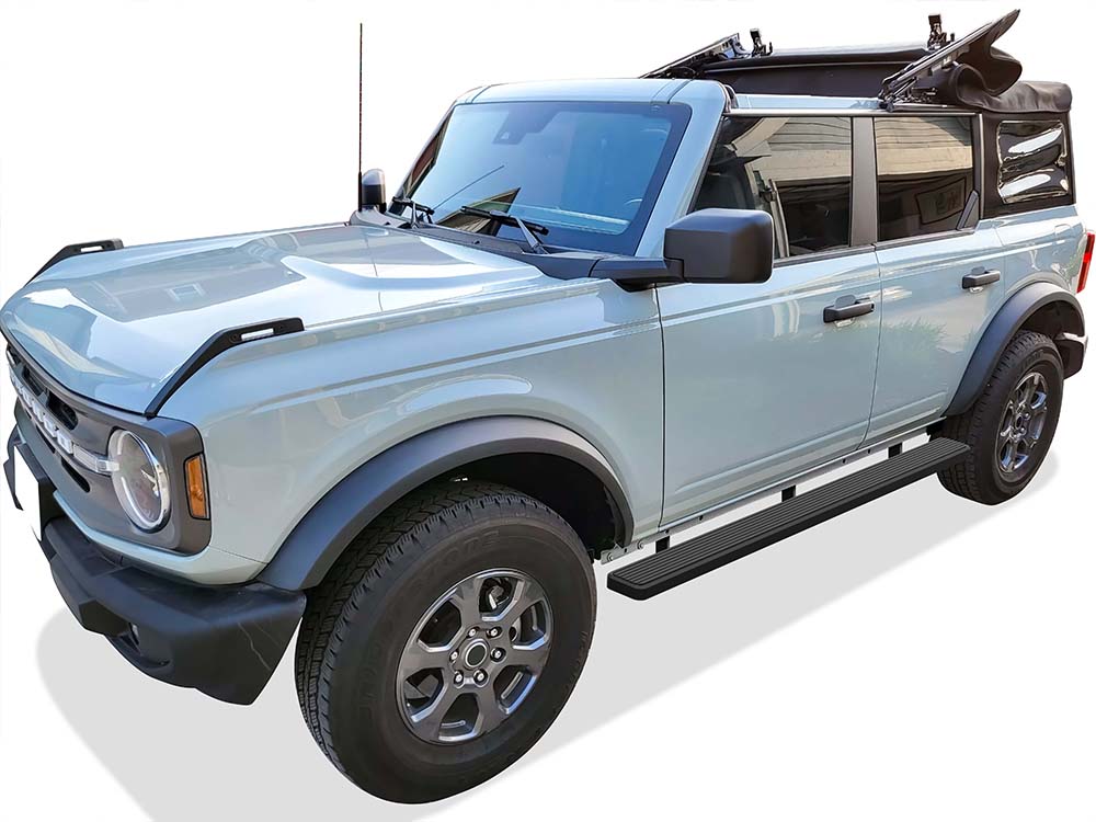 2021-2026 Ford Bronco 4-Door Both Sides iStep 5 Inch Stainless Steel