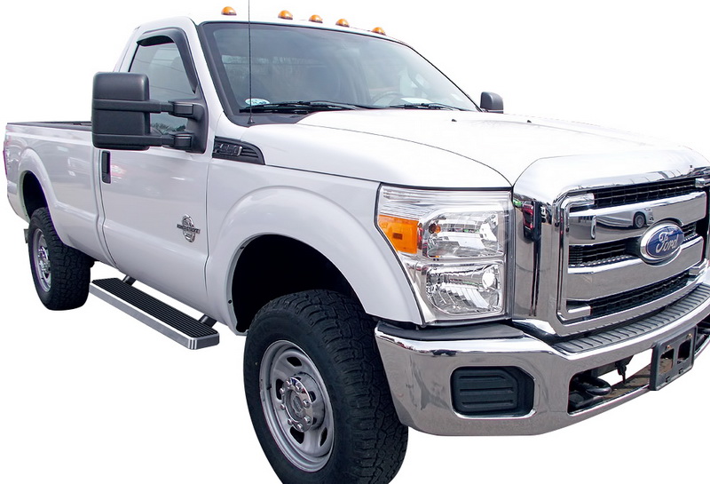 1999-2016 Ford F-250/F-350/F-450/F-550 Super Duty Regular Cab Both Sides iStep 5 Inch Stainless Steel