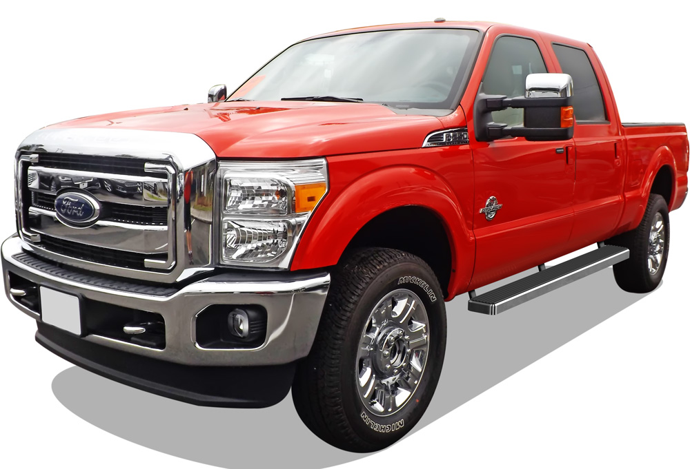 1999-2016 Ford F-250/F-350/F-450/F-550 Super Duty Crew Cab Both Sides iStep 5 Inch Stainless Steel