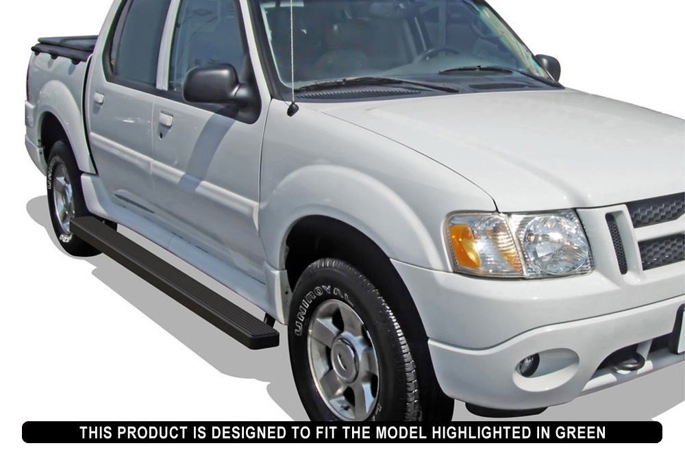 2001-2006 Ford Explorer Sport Trac Both Sides iStep 5 Inch Stainless Steel