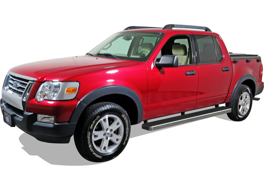 2007-2010 Ford Explorer Sport Trac Both Sides iStep 5 Inch Stainless Steel