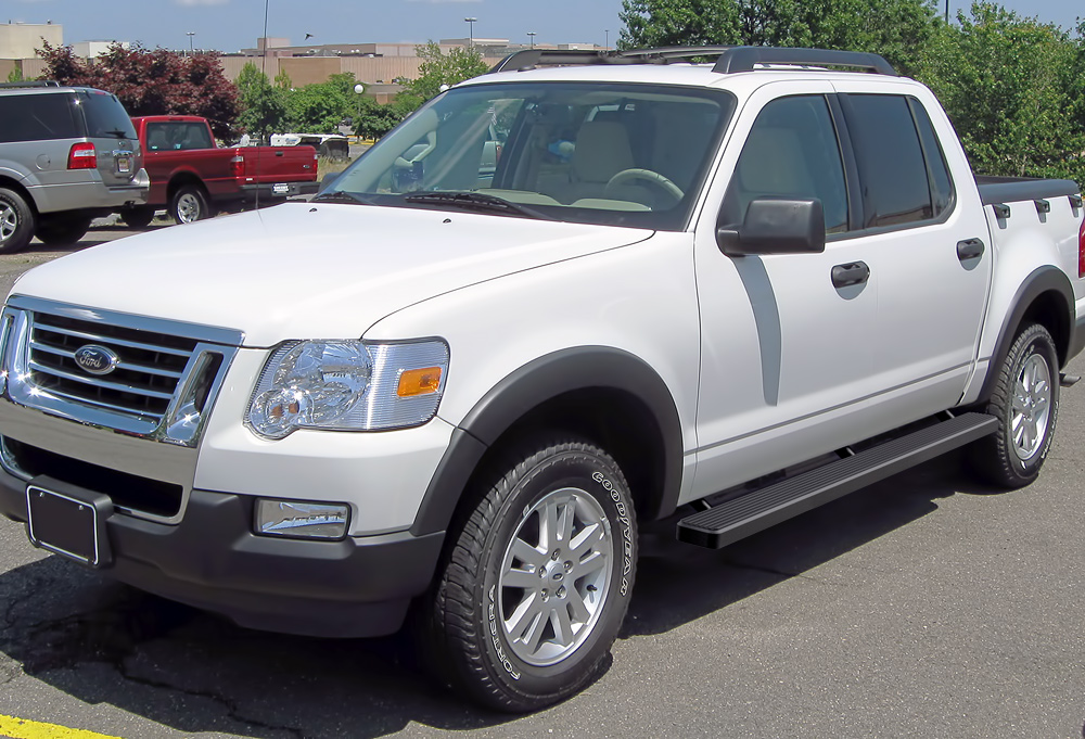 2007-2010 Ford Explorer Sport Trac Both Sides iStep 5 Inch Stainless Steel