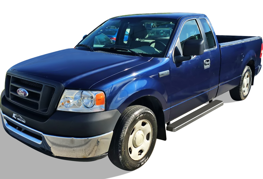 2004-2008 Ford F-150 Regular Cab (Excl. 2004 Heritage Edition) Both Sides iStep 5 Inch Stainless Steel