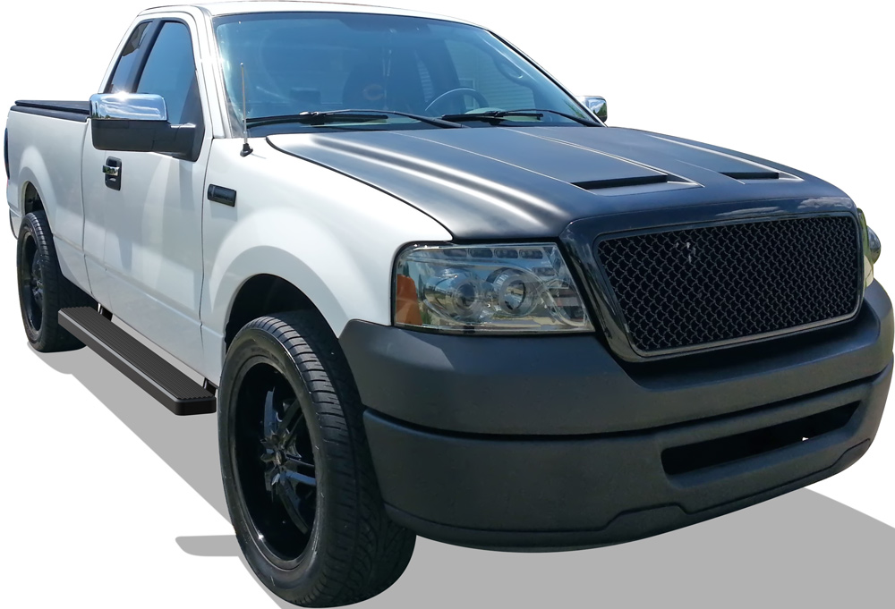 2004-2008 Ford F-150 Regular Cab (Excl. 2004 Heritage Edition) Both Sides iStep 5 Inch Stainless Steel