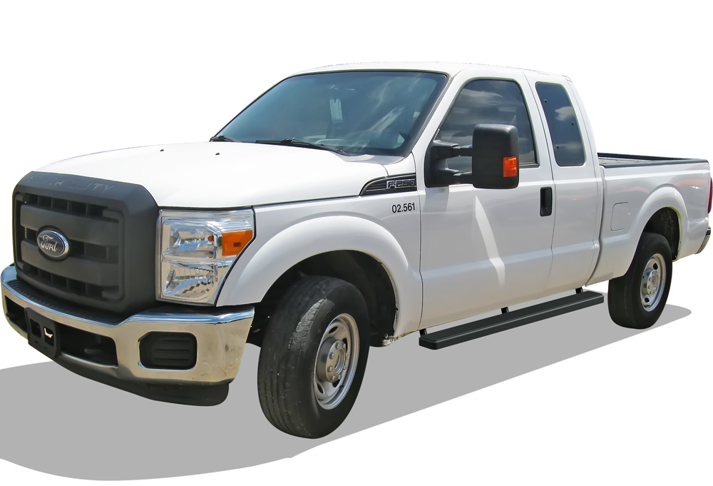 1999-2016 Ford F-250/F-350/F-450/F-550 Super Duty Super Cab Both Sides iStep 5 Inch Stainless Steel