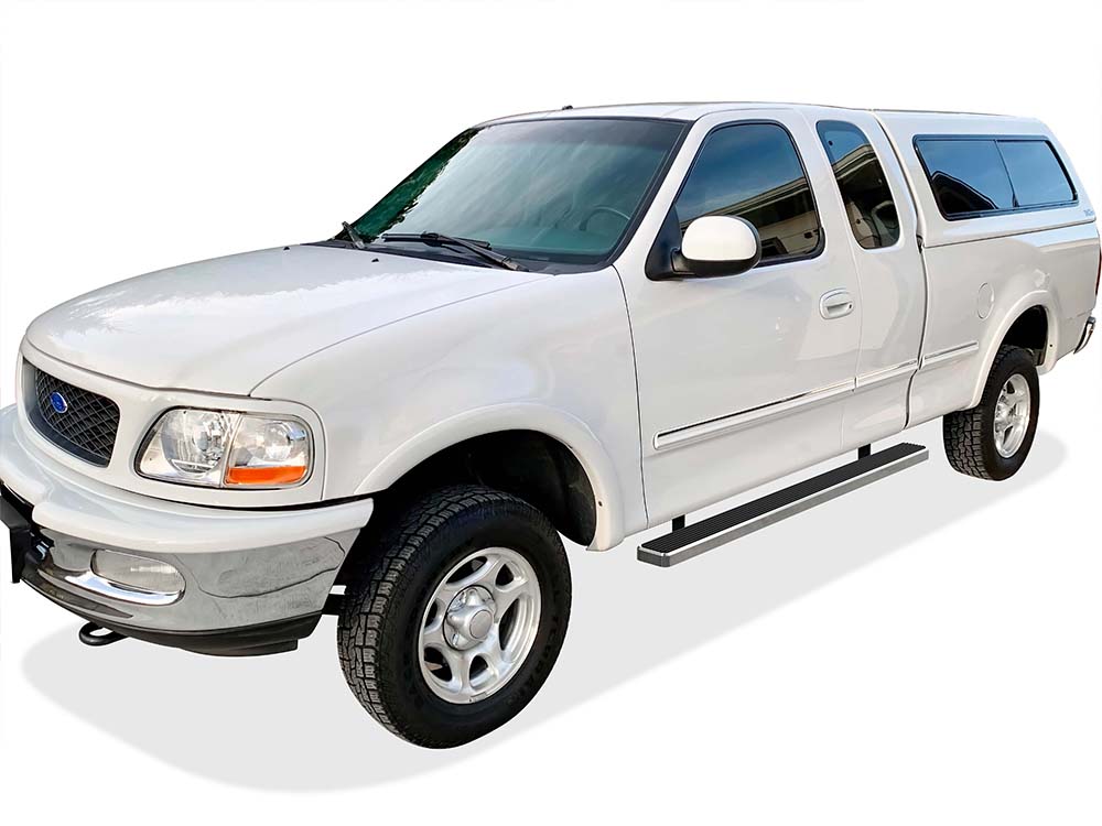 1999-2003 Ford F-150/F-250LD Super Cab (Incl. 2004 Heritage Model) Both Sides iStep 5 Inch Stainless Steel