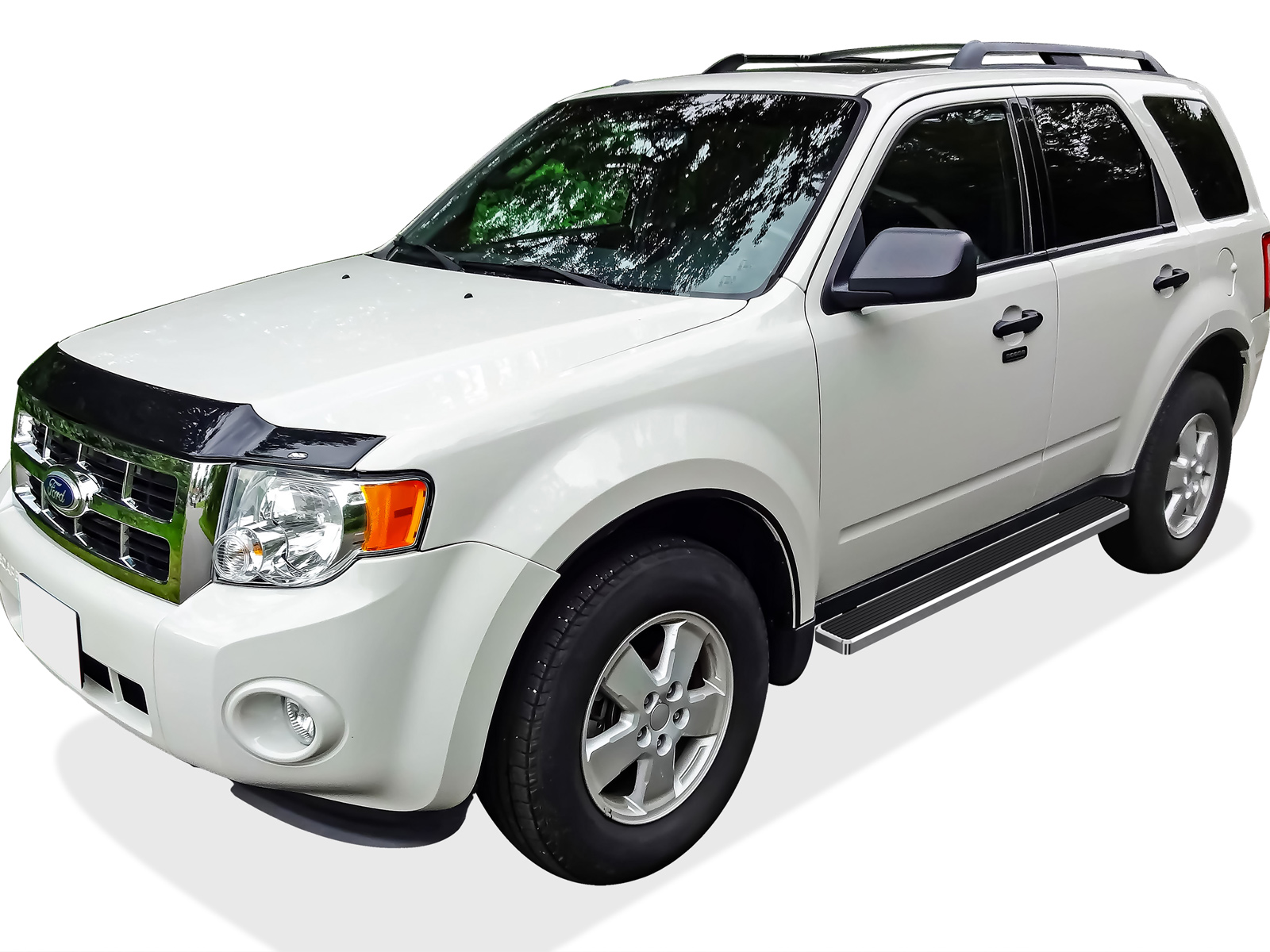 2008-2012 Ford Escape 2008-2011 Mazda Tribute 2008-2010 Mercury Mariner (Drilling is required on the plastic cover) Both Sides iStep 6 Inch Stainless Steel