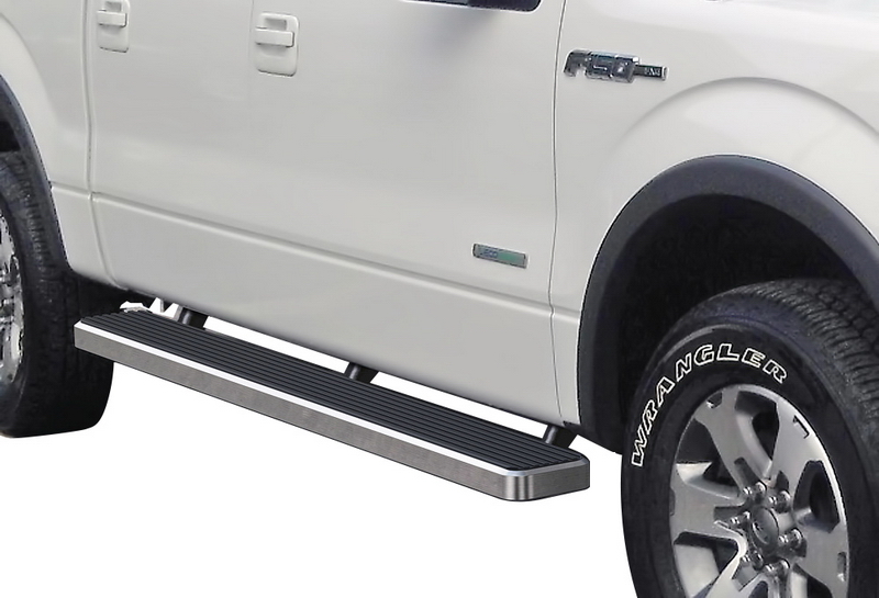 2009-2014 Ford F-150 SuperCrew Cab Both Sides iStep 6 Inch Stainless Steel