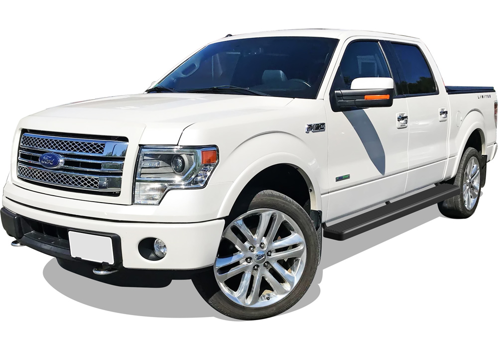 2009-2014 Ford F-150 SuperCrew Cab Both Sides iStep 6 Inch Stainless Steel