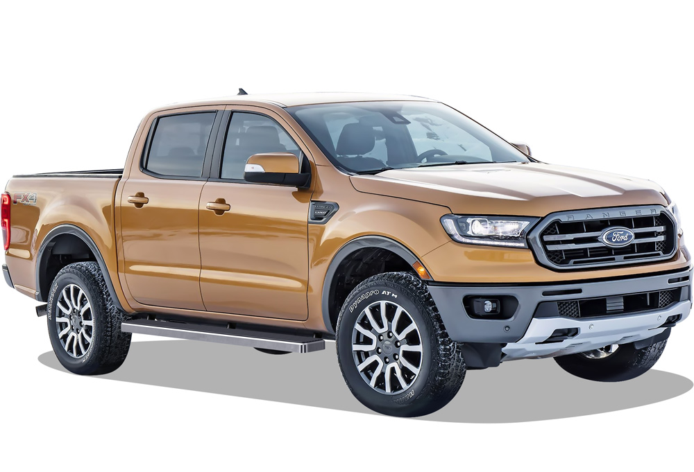 2019-2026 Ford Ranger Super Crew Cab 4-Door Both Sides iStep 6 Inch Stainless Steel