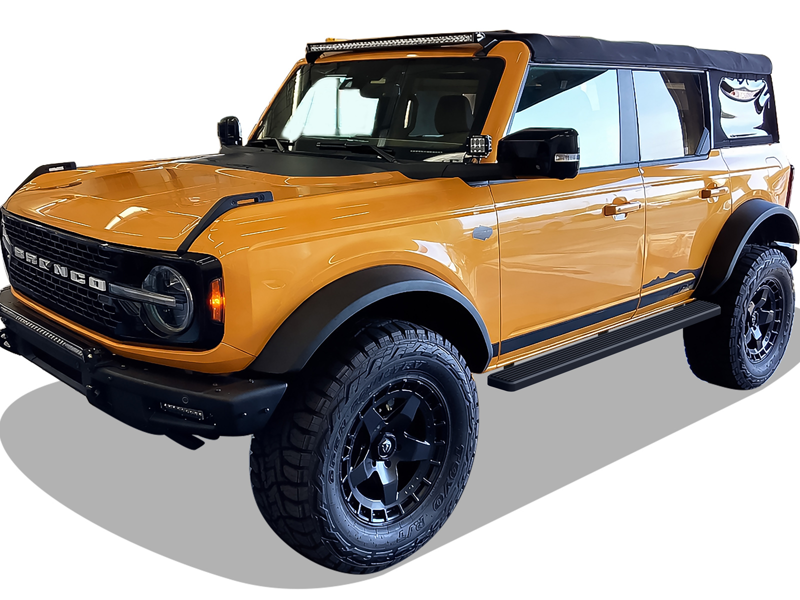 2021-2026 Ford Bronco 4-Door Both Sides iStep 6 Inch Stainless Steel