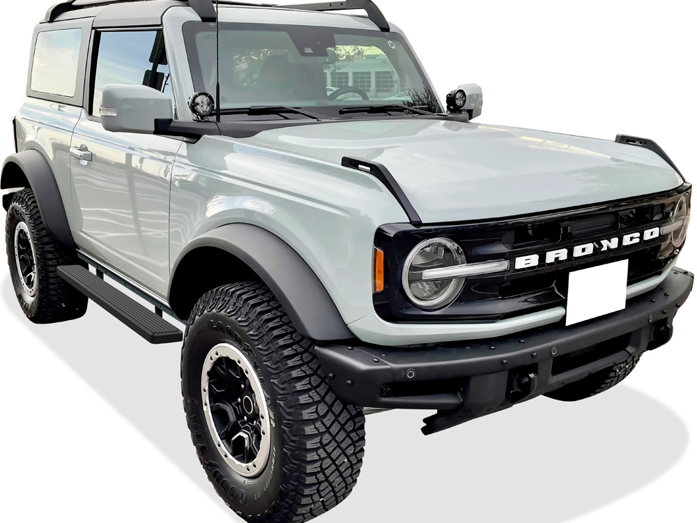 2021-2026 Ford Bronco 2-Door Both Sides iStep 6 Inch Stainless Steel