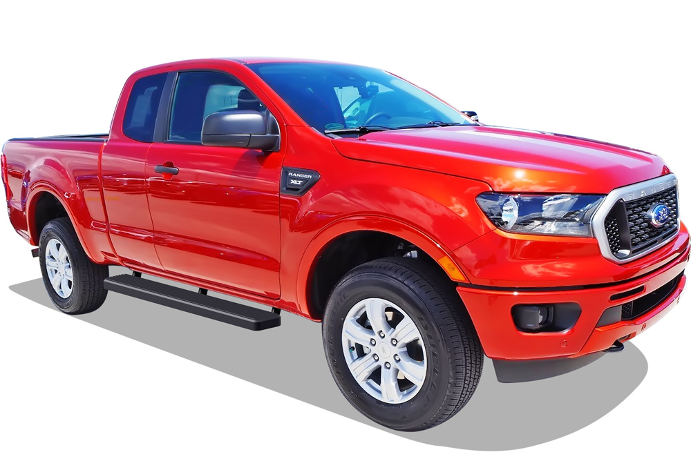 2019-2023 Ford Ranger Super Cab (with 2 Full Size Doors and 2 Suicide Doors) Both Sides iStep 6 Inch Stainless Steel