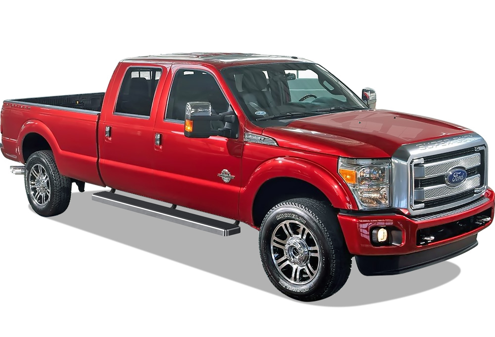 1999-2016 Ford F-250/F-350/F-450/F-550 Super Duty Crew Cab Both Sides iStep 6 Inch Stainless Steel
