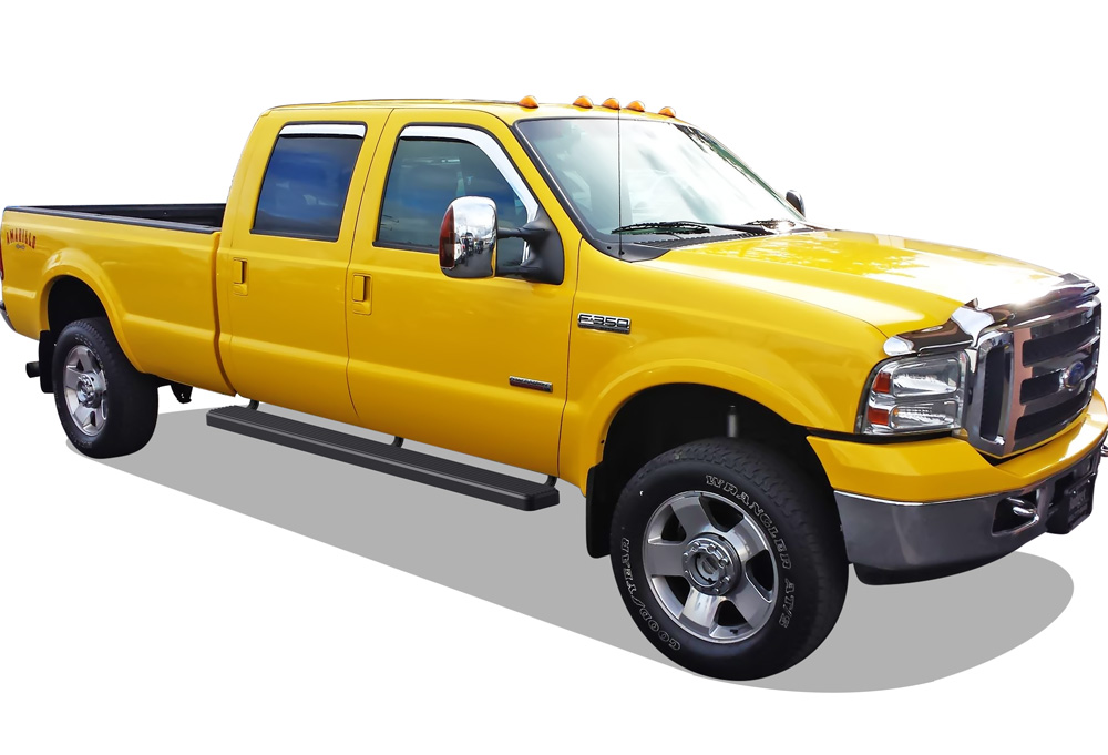 1999-2016 Ford F-250/F-350/F-450/F-550 Super Duty Crew Cab Both Sides iStep 6 Inch Stainless Steel