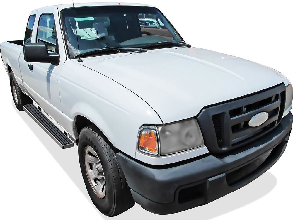 1999-2011 Ford Ranger Super Cab 4-Door 1999-2011 Ford Ranger "EDGE" Super Cab 4-Door 1999-2011 Mazda B-Series Super Cab 4-Door Both Sides iStep 6 Inch Stainless Steel