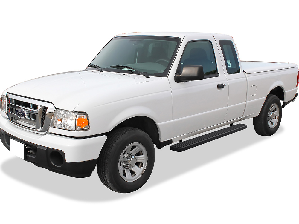 1999-2011 Ford Ranger Super Cab 4-Door 1999-2011 Ford Ranger "EDGE" Super Cab 4-Door 1999-2011 Mazda B-Series Super Cab 4-Door Both Sides iStep 6 Inch Stainless Steel