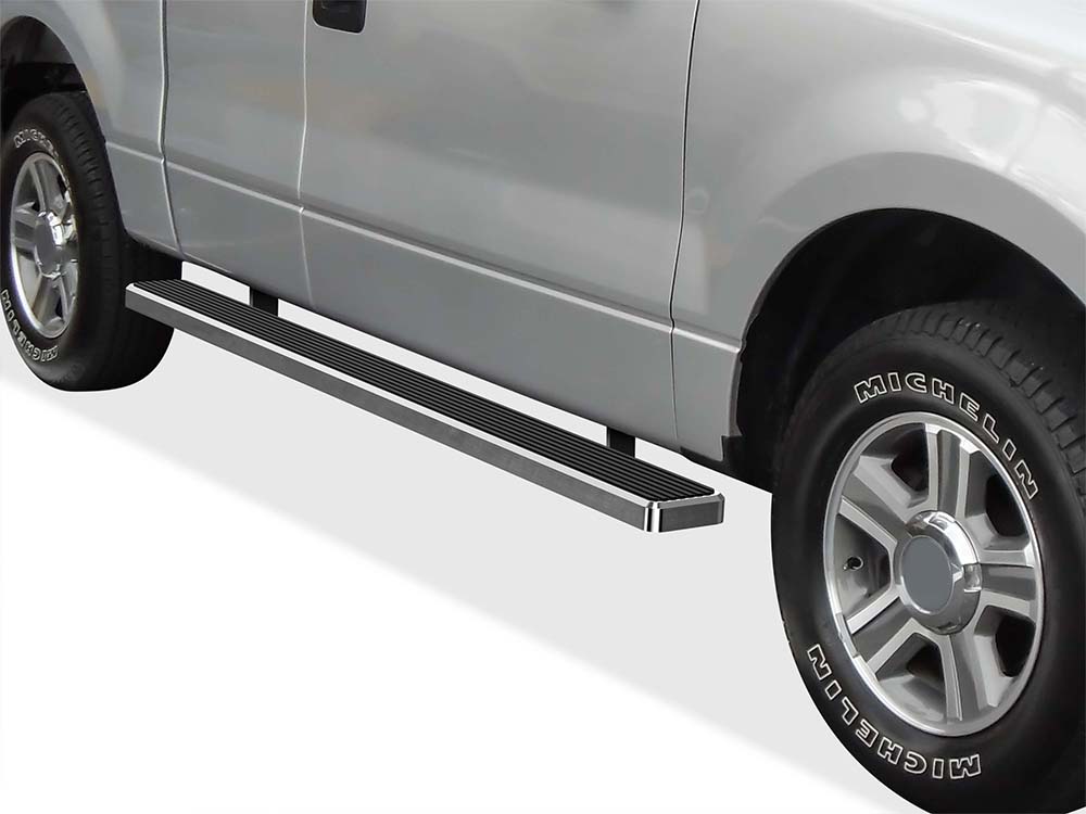 2004-2008 Ford F-150 Regular Cab  (Excl. 2004 Heritage Edition) Both Sides iStep 6 Inch Stainless Steel