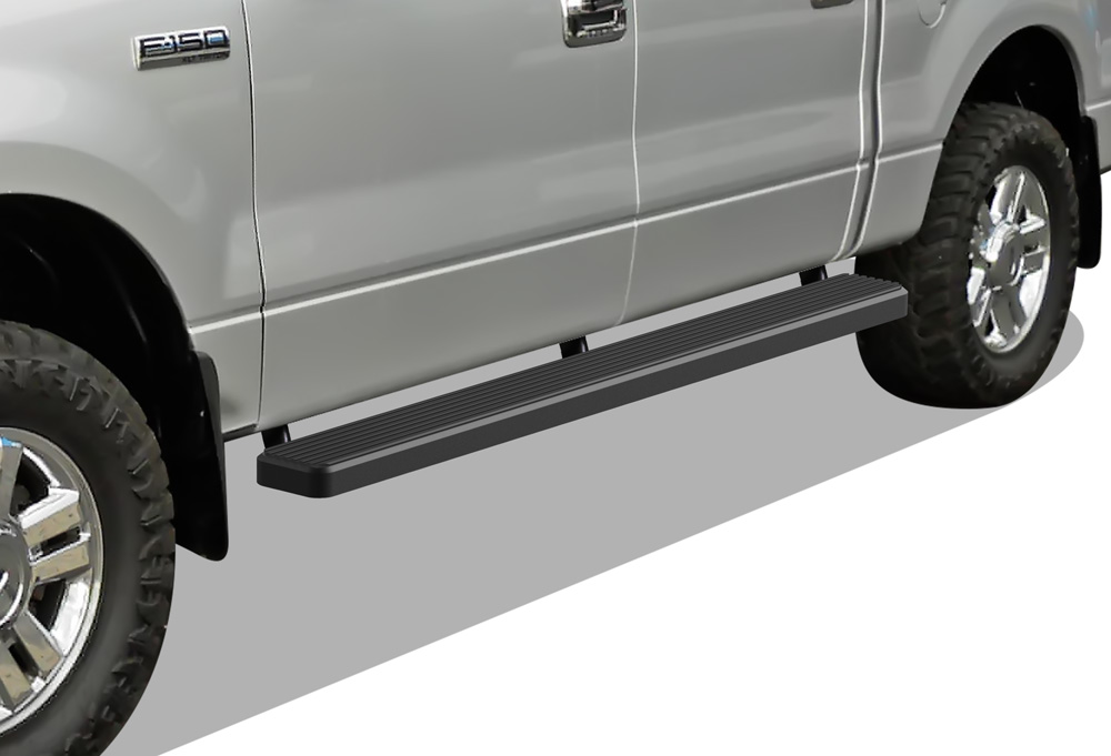 2004-2008 Ford F-150 SuperCrew Cab  (Excl. 2004 Heritage Edition) Both Sides iStep 6 Inch Stainless Steel