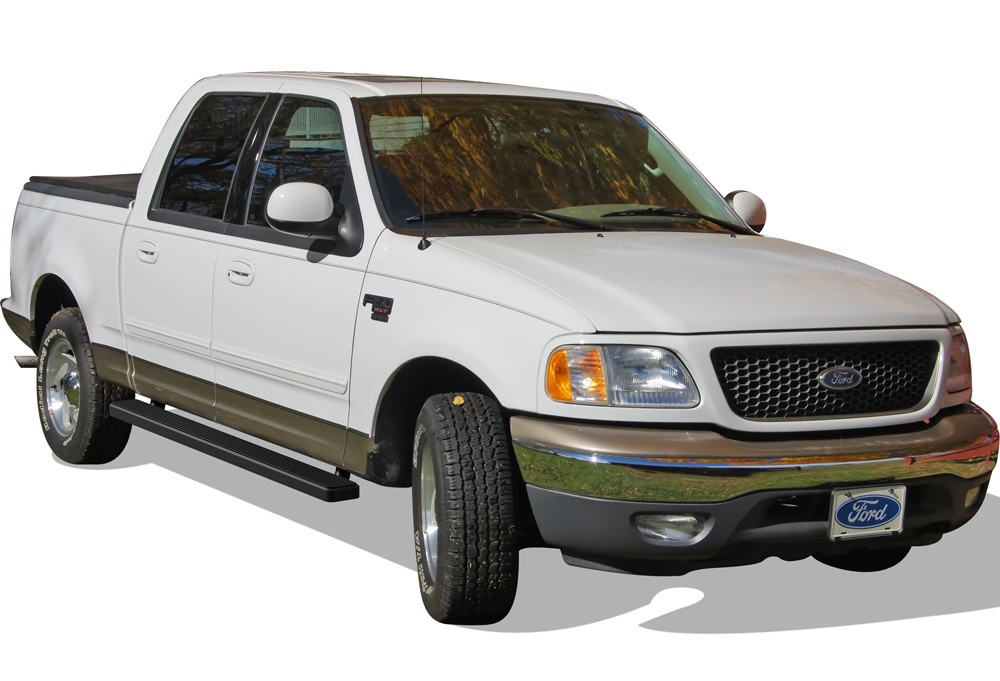2001-2003 Ford F-150 SuperCrew Cab 4-Door(Incl. 04 Heritage Model) Both Sides iStep 6 Inch Stainless Steel