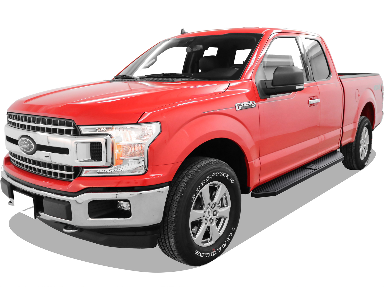 2015-2026 Ford F-150 Super Cab 2017-2026 Ford F-250/F-350/F-450/F-550 Super Duty Super Cab Both Sides Running Board-H Series