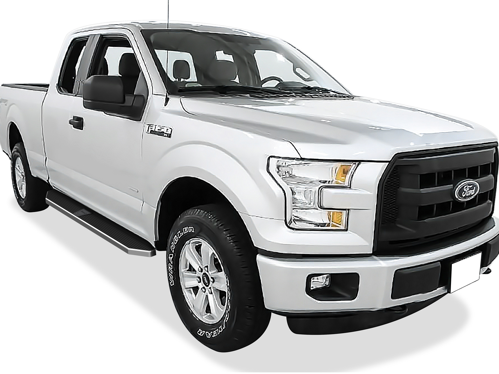 2015-2026 Ford F-150 Super Cab 2017-2026 Ford F-250/F-350/F-450/F-550 Super Duty Super Cab Both Sides Running Board-H Series