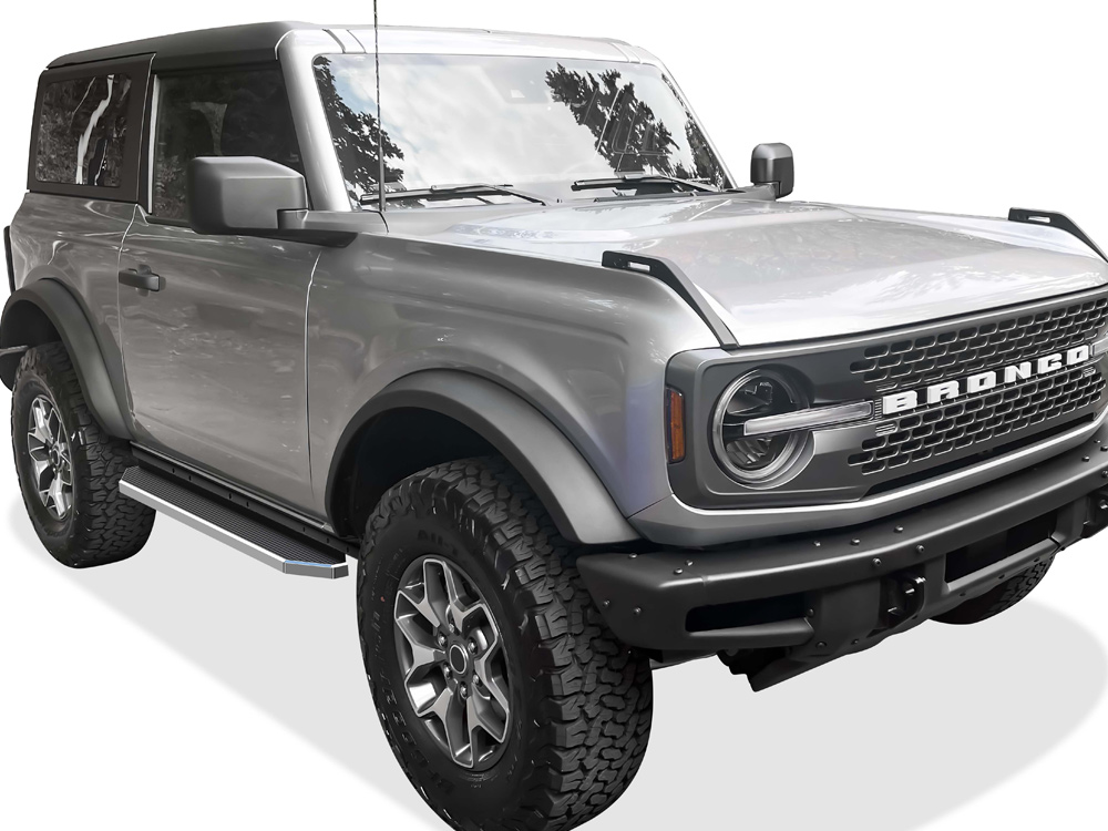 2021-2026 Ford Bronco 2-Door Both Sides Running Board-H Series