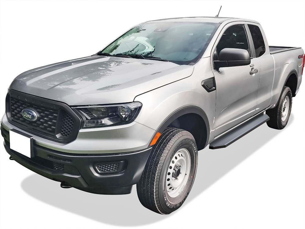 2019-2023 Ford Ranger Super Cab (with 2 Full Size Doors and 2 Suicide Doors) Both Sides Running Board-H Series