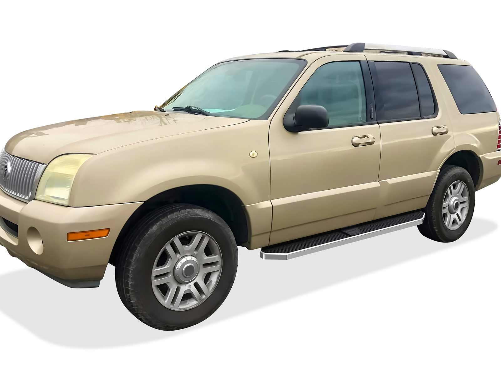 2002-2005 Ford Explorer 4-Door (Excl. Sport Model) 2002-2005 Mercury Mountaineer Both Sides Running Board-H Series