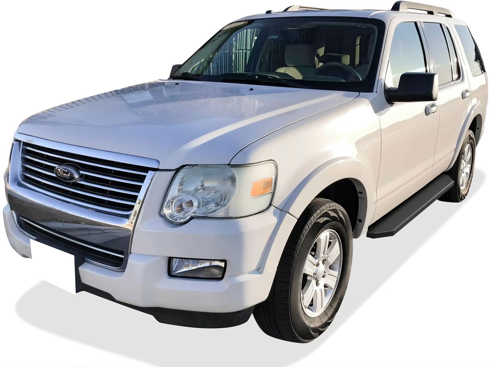 2006-2010 Ford Explorer 4-Door 2006-2010 Mercury Mountaineer (Will Excl. on vehicles equipped with power retracting boards) Both Sides Running Board-H Series