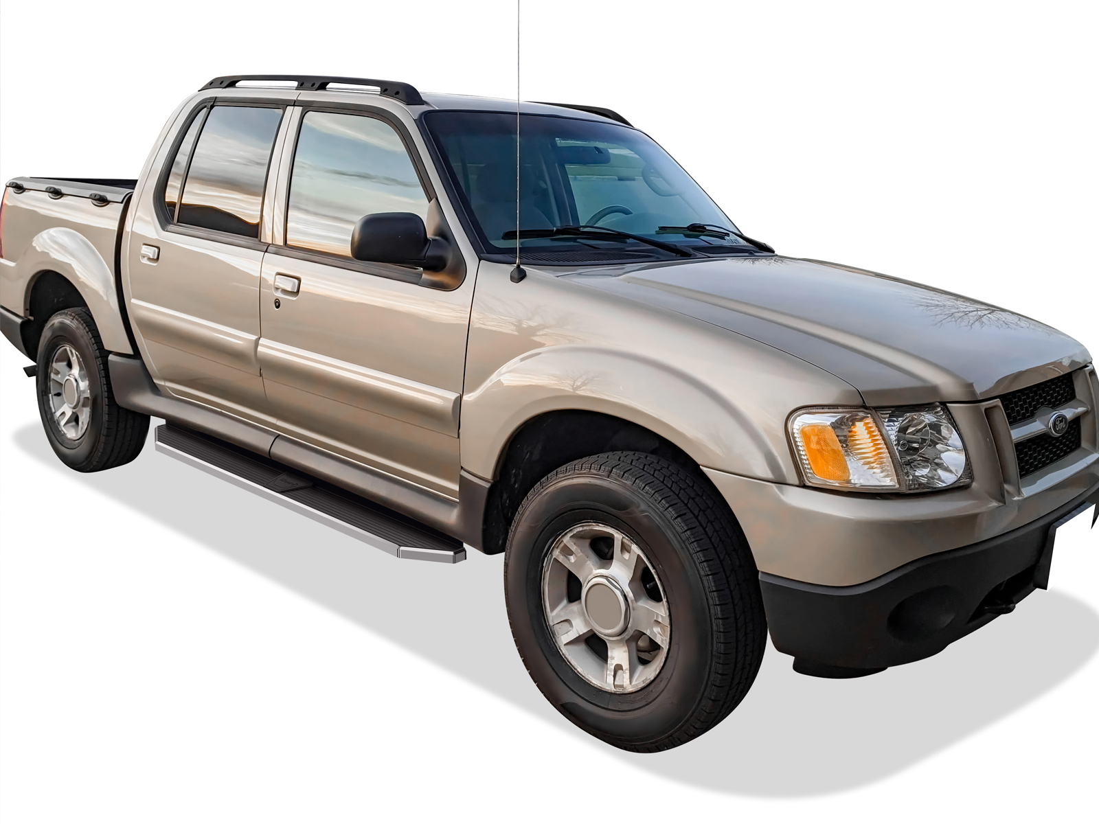 2001-2006 Ford Explorer Sport Trac Both Sides Running Board-H Series