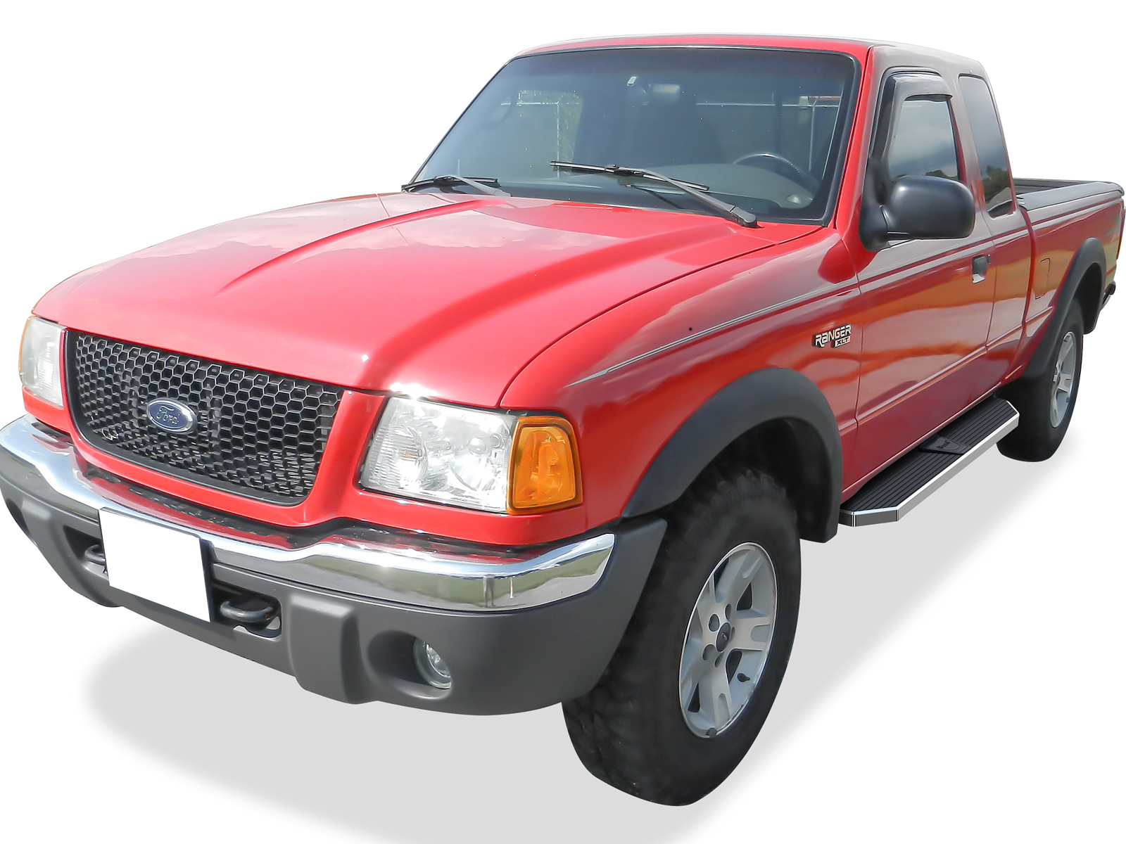 1999-2011 Ford Ranger Super Cab 4-Door 1999-2011 Ford Ranger "EDGE" Super Cab 4-Door 1999-2011 Mazda B-Series Super Cab 4-Door Both Sides Running Board-H Series