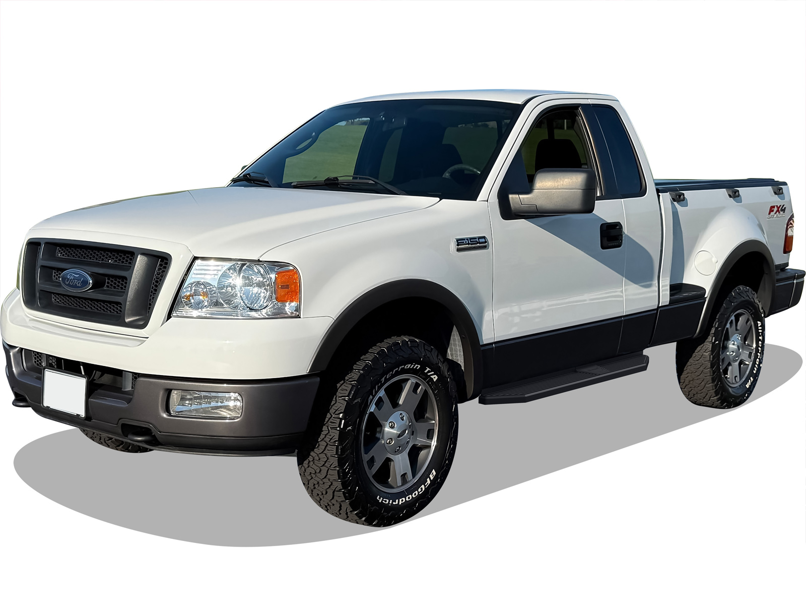 2004-2008 Ford F-150 Regular Cab (Excl. 04 Heritage Edition) Both Sides Running Board-H Series