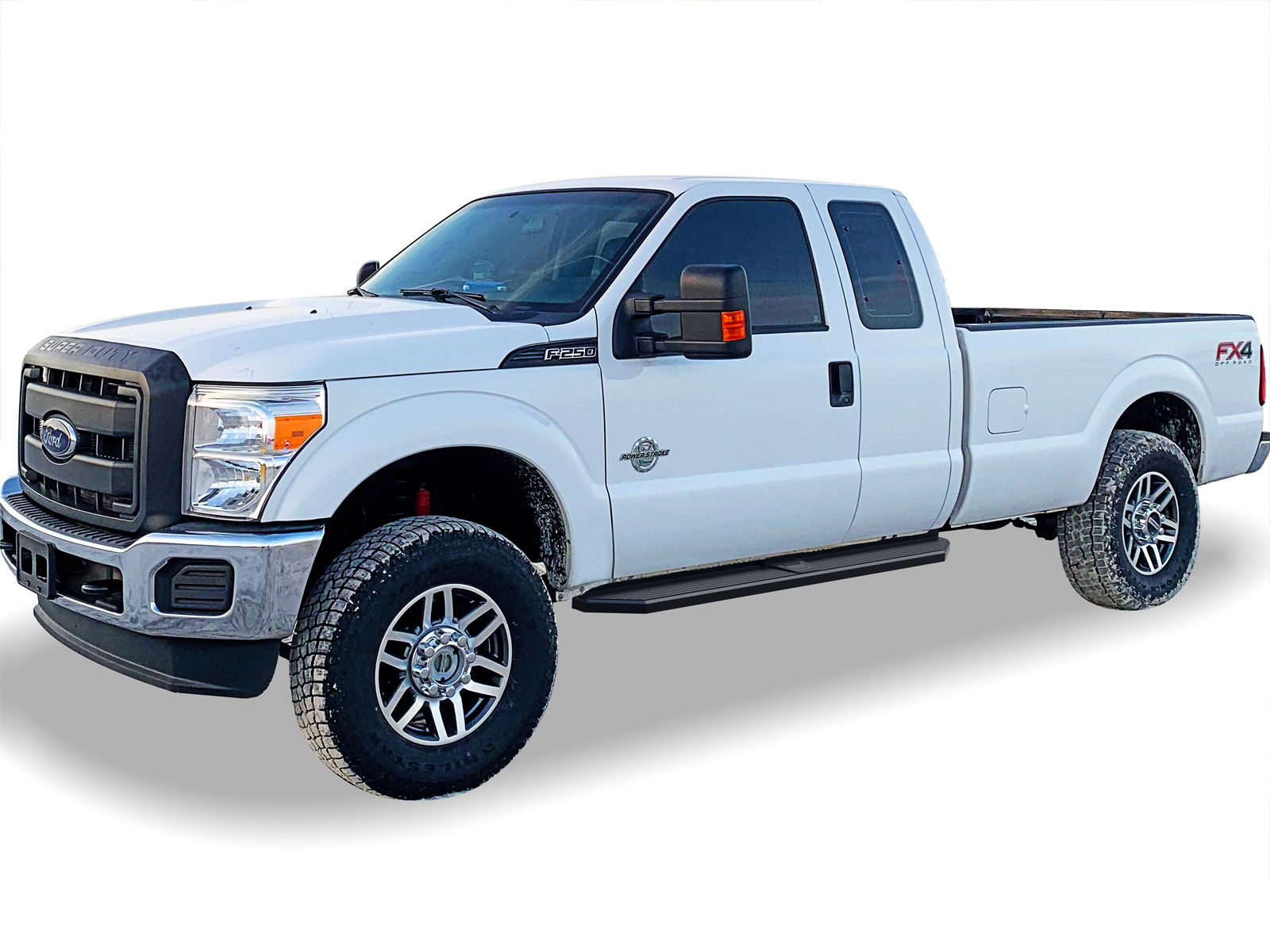 1999-2016 Ford F-250/F-350/F-450/F-550 Super Duty Super Cab Both Sides Running Board-H Series