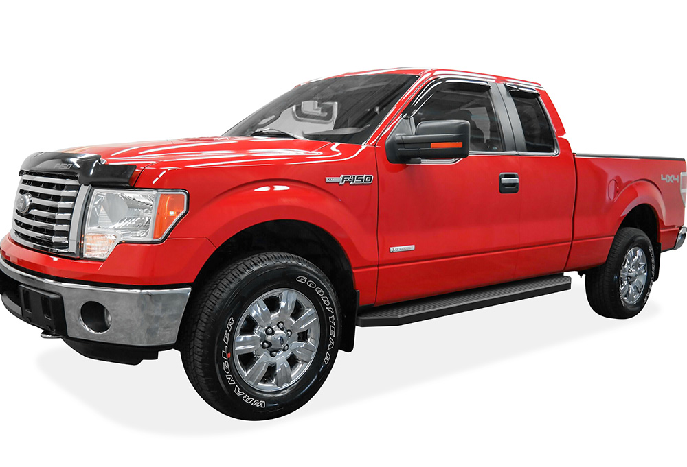 2004-2014 Ford F-150 Super Cab (Excl. Heritage Edition) Both Sides Running Board-H Series