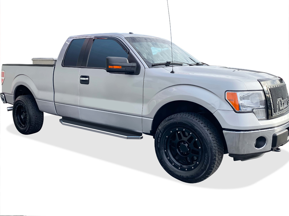 2004-2014 Ford F-150 Super Cab (Excl. Heritage Edition) Both Sides Running Board-H Series