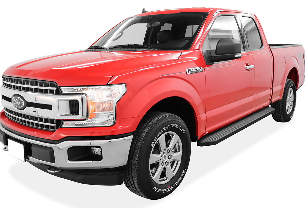 2015-2026 Ford F-150 Super Cab 2017-2026 Ford F-250/F-350/F-450/F-550 Super Duty Super Cab Both Sides Running Board-H Series