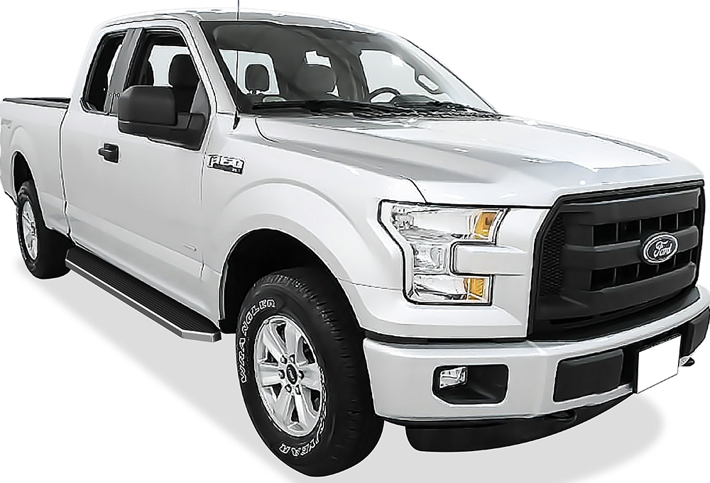 2015-2026 Ford F-150 Super Cab 2017-2026 Ford F-250/F-350/F-450/F-550 Super Duty Super Cab Both Sides Running Board-H Series