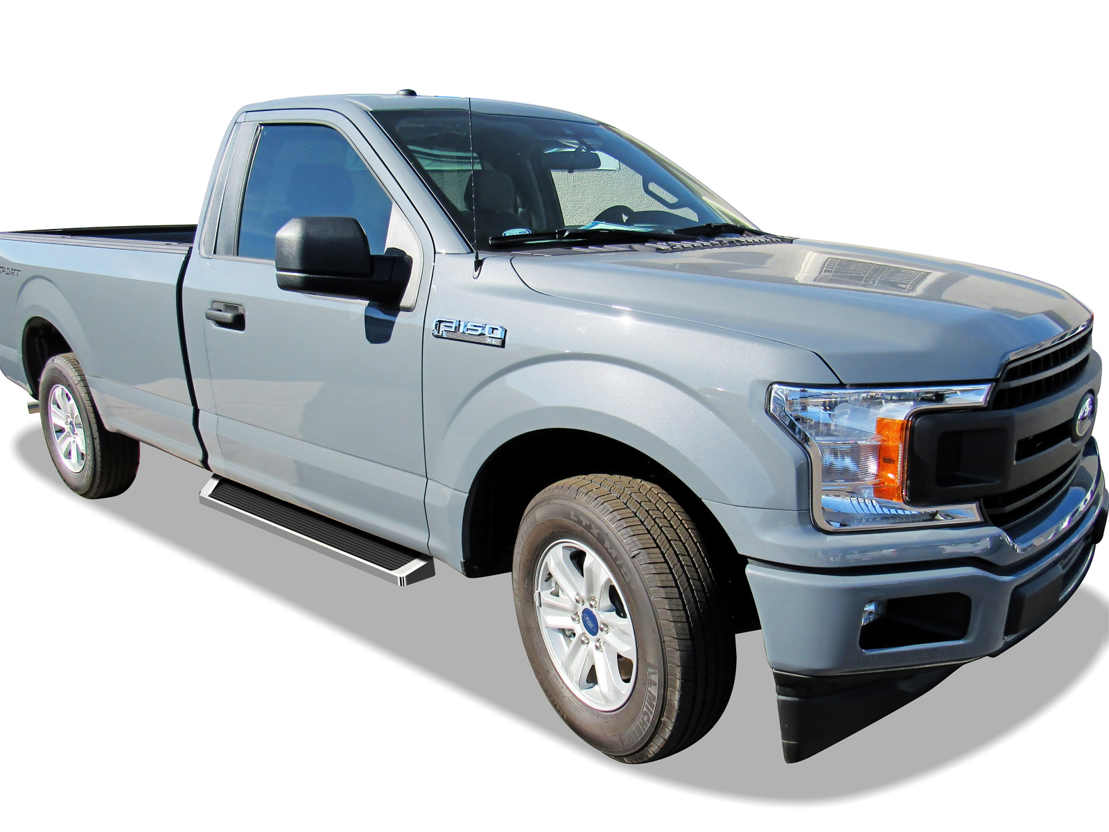 2015-2026 Ford F-150 Regular Cab (Excl. 2022-2026 F-150 Lighting EV) 2017-2026 Ford F-250/F-350/F-450/F-550 Super Duty Regular Cab Both Sides iRunning Board