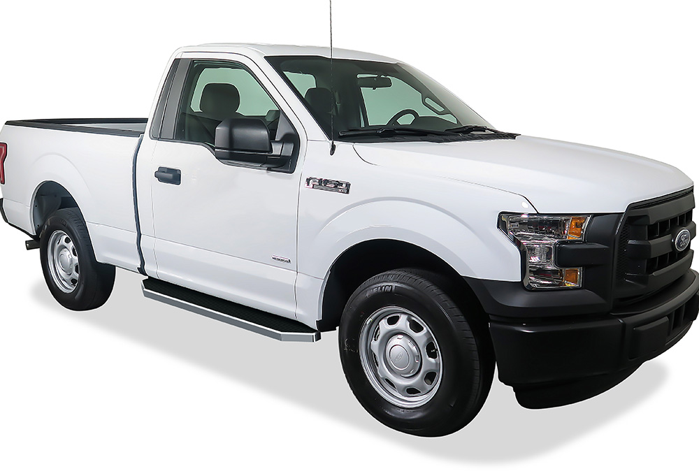 2015-2026 Ford F-150 Regular Cab (Excl. 2022-2026 F-150 Lighting EV) 2017-2026 Ford F-250/F-350/F-450/F-550 Super Duty Regular Cab Both Sides Running Board-H Series