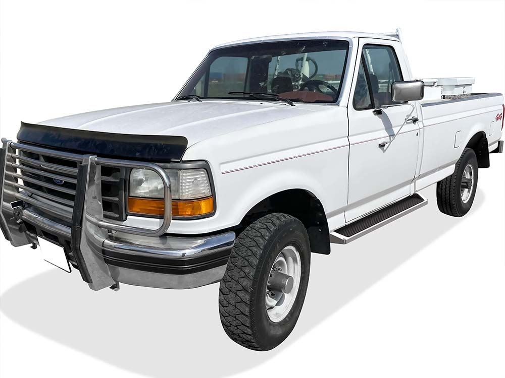 1980-1996 F-Series Pickup Regular Cab (Incl. 97 Only HD Model)/ 1980-1996 Ford Bronco Full Size *Will Excl. Lightning or w/ Snow plow prep package Models Both Sides iRunning Board