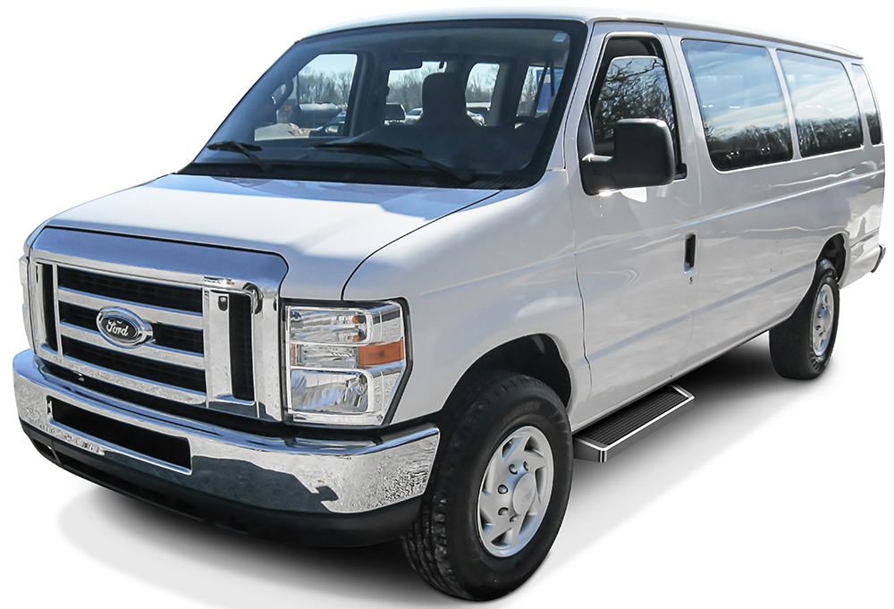 1999-2014 Ford Econoline Van (Full Size) For 3-Door Models Only Both Sides iRunning Board