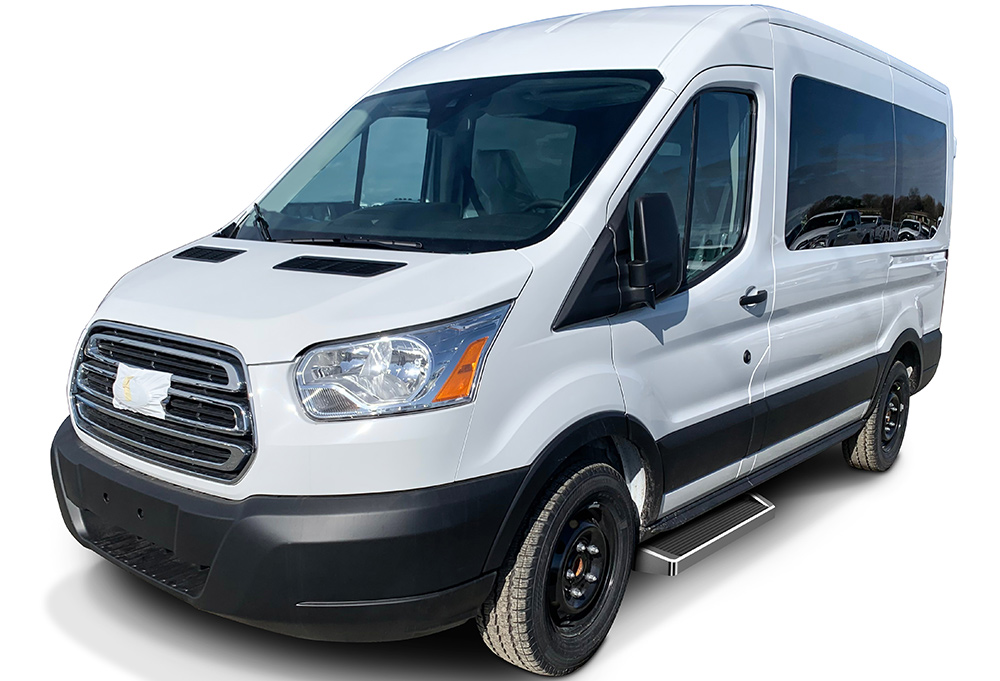 2015-2026 Ford Transit Van (Full Size) Exclude 2022-2026 E-Transit For 3-Door Models Only Both Sides iRunning Board